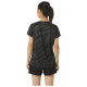 Asics Γυναικεία κοντομάνικη μπλούζα Core All Over Print SS Top